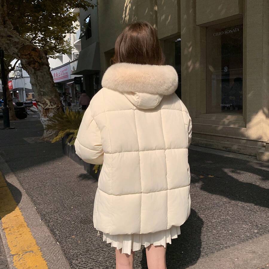 Women Coats - Custard - View 1