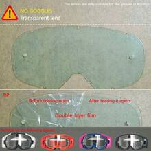 户外运动眼镜 高清公路自行车太阳镜 防风防尘透气 四季皆宜 运动配件 山地自行车越野骑行的理想之选 - 彩色 - 查看 17