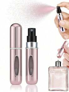 5ML Refillable Travel Perfume Atomizer, Portable Mini Pocket Perfume Atomizer For Travel Accessories, Tin Organizer Bottle (Christmas Gift) - 彩色 - 查看 4