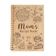 1 Pc Mom's Recipe Book - Charming Hardcover Spiral Notebook, 5.5x8.3 Inches, Perfect Gift For Moms, College Students And Foodies, School Notebook - A5 - View 2
