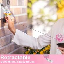 Funny Nurse Badge Reel - Retractable ID Badge Holder With Clip Wherever You Found The Audacity You Need To Put It Back Cute Badge Reel For Nurses Nursing Student RN LPN CNA Teacher Doctor Gift - 粉色 - 查看 6