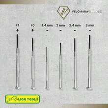 Mexilo Kit Desarmadores Joyero Relojero Celulares Electronica 6 Piezas Herramientas Manuales Accesorios - como se muestra en la figura - Ver 8