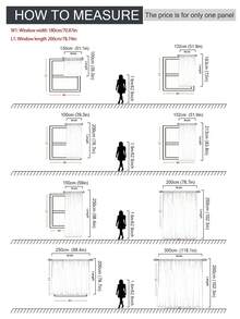 1pc New Minimalist Luxury Dreamy Black Round Mesh Curtain With Embroidery, American Countryside Style Sheer Curtain, Translucent For Living Room, Balcony, Bedroom - Black - View 2