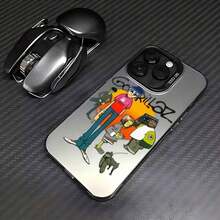 おしゃれなスマホケース 11/12/13/14/15/15pro/15 Plus/15 Promax/7plus/8plus/11pro/12pro/13pro/14pro/11promax/12promax/13promax/14promax/14plus/5 - 半透明の黒 - チェックする 1