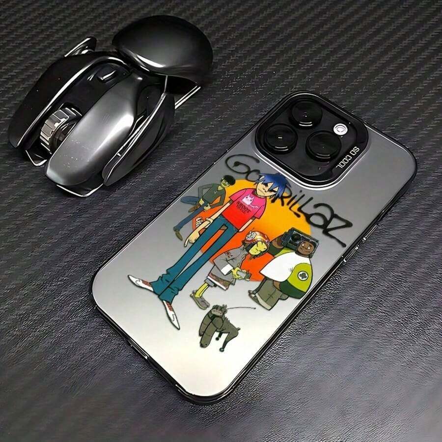 おしゃれなスマホケース 11/12/13/14/15/15pro/15 Plus/15 Promax/7plus/8plus/11pro/12pro/13pro/14pro/11promax/12promax/13promax/14promax/14plus/5 - 半透明の黒 - チェックする 1