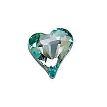 48 Pcs Big Mix Sizes Different Shape Nail Rhinestones 12 Styles 3D Glass Crtals Diamonds Love Distorts Heart Super Shiny Charms Gems Stones DIY Nail Art Dration Craft Jewelry (Lake Blue),38035520 - 湖藍色 - 查看 5