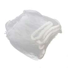 100pcs/Pack Disposable Kitchen Sink Strainer Bags - Single-Use Drain Filter To Catch Food Scraps And Waste Before They Clog Pipes. One Large Pack Contains 100 Pieces, May Be Short 3-5 Pieces. - White - View 5