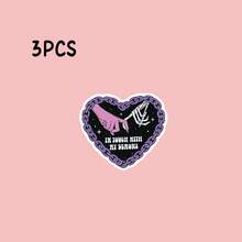 贴纸、骷髅贴纸、心理健康贴纸、哥特风礼物、Emo风格贴纸、万圣节贴纸 - 彩色 - 查看 8