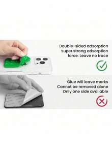 Silicone Suction Cup Phone Case Stand, Suction Cup Phone Holder, Octobuddy, Sticky Phone Stand, Sticky Phone Holder, Back To School Phone Stand - Multicolor - View 11