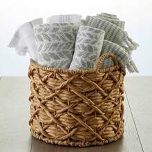 OpenHISKL Home - Toalla de bao con Hojas envejecidas, 28 x 54 Pulgadas, Salvia - 28x54+salvia - Ver 4