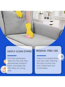 Foam Cleaner Fabric Sofa Fabric Sofa Fabric Curtain Mattress Foam Cleaner - 1 - View 4