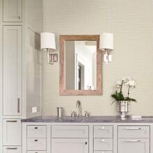 1卷加厚亚麻纹理自粘纸，适用于厨房装饰、橱柜、台面，可移除壁纸，自粘乙烯基墙纸，防水米色家居装饰贴纸，家具翻新贴纸，可剥离墙板，壁纸，春季装饰，装饰贴纸礼品，生日或毕业礼物