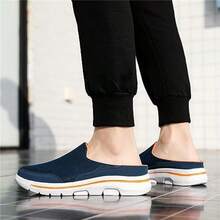 OpenHILASUDRAA Zapatos para Casuales Caminar para Mujer y Hombre, cmodos Transpirables Ligeras - blanco negro1+26,5 cm - Ver 6