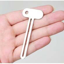 4件/2件/1件 不锈钢牙膏挤压器 头发油 油漆挤压器 旋转分配器 药膏 化妆品 浴室配件 手动牙膏挤压器，管状分配器工具，浴室牙膏清洁挤压器，浴室，宿舍用品，房间装饰，浴室用品，学习用品，牙膏，家居，厨房，浴室配件，装饰，大学宿舍用品，趣味礼物，小工具 - 銀色 - 查看 7