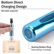 LZYMSZ  10PCS Mini Refillable Perfume Atomizer Bottle, Portable 5ml Spray Scent Pump Case For Women Men Small Mister Spray Bottle For Travel Accessories - 1 - Xem 5