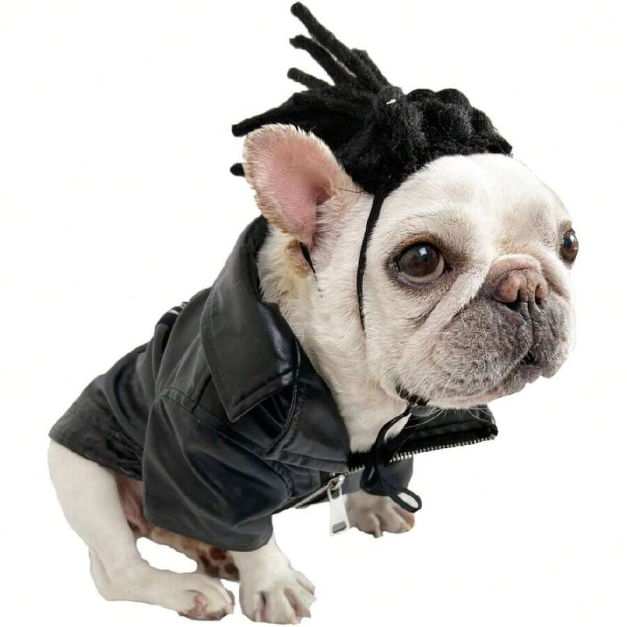 Pet K9 Funny Dog Cosplay Wig, Headwear Apparel ,Pet Costumes, Cat Dress Up For Halloween, Christmas, Parties, Festivals, Dog Wigs, Wigs Cosplay Mardi Gras 38049246 - 青檸色 - 查看 1