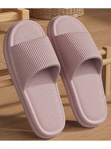 Spring To Summer New Arrival Unisex EVA Home Slippers, Fashionable Simple Style, Soft Lightweight Breathable Material, Non-Slip Anti-Odor Quick Dry Quiet, Indoor Outdoor Wear Men Slides, Shower Shoes - Multicolor - View 6