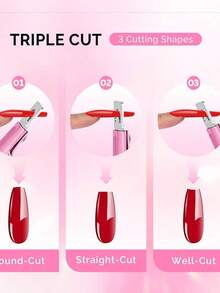 Hot!Magnetic Nail Kit – Multi-Size Heads Acrylic & Gel Nails, Manicure - 彩色 - 查看 4