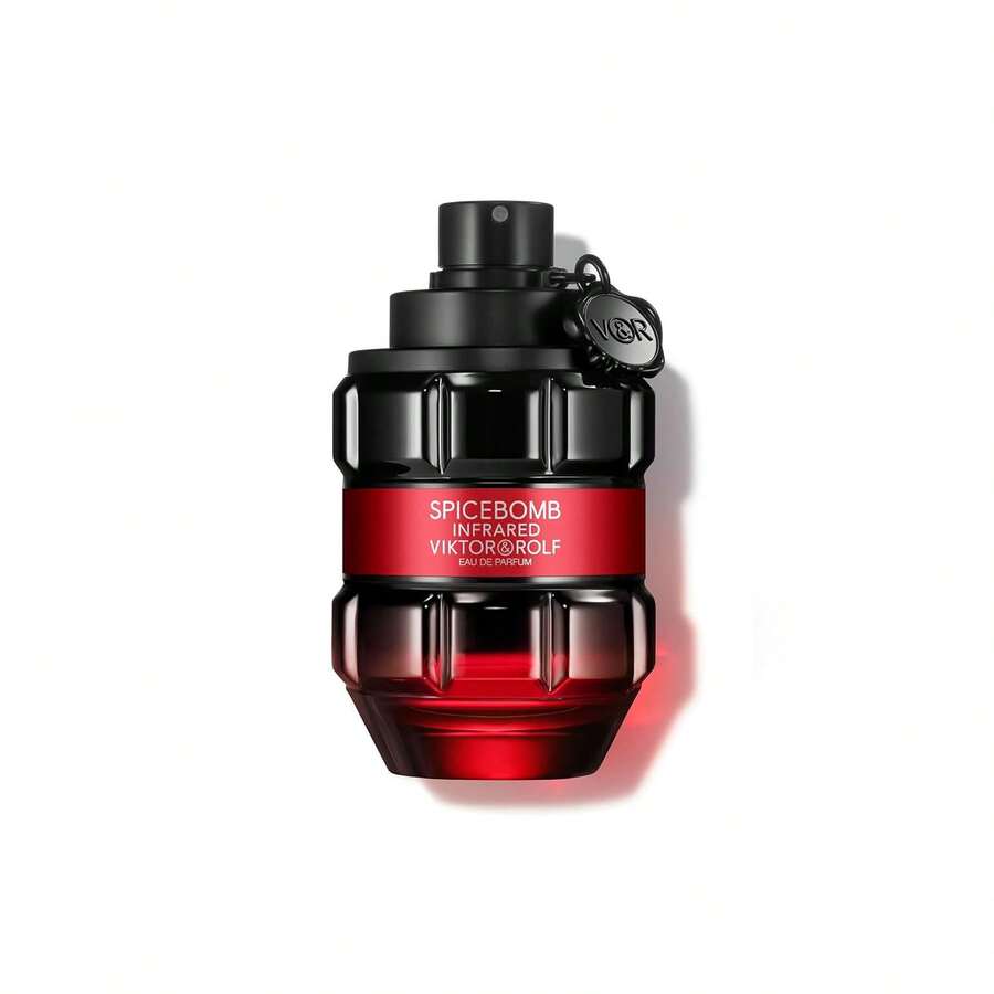 Viktor & Rolf Spicebomb Infrared Eau De Parfum - Woody & Spicy - Cologne For Men - With Notes Of Leather & Cinnamon - 3.04 Oz - Spicebomb Infrared - 查看 1