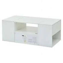 Coffee Tables - White + Particle Board - View 8