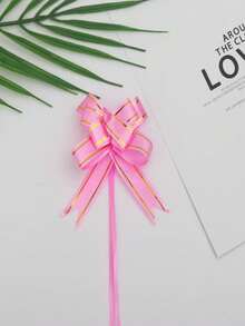 Soft And Vibrant Ribbon Bows, Perfect For Weddings, Birthdays, Valentine's Day, Mother's Day, Chinese New Year, And Easter Decorations-No Sewing Required, Ideal For Gift Wrapping, Holiday Decorations And Embellishments, Party Decorations, And Festive Atmosphere. - Red - View 16