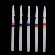 1pc 3/32'' & Professional Ceramic Nail Drill Bits,Quick Gel Nail Removal Nail Cleaning Polishing Head For Callus & Dead - Multicolor - View 4
