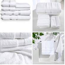 Leoon Polyblanc - Juego de 6 Toallas de Microfibra de Secado Rpido para Bao, Gimnasio y Manos | Toallas de Bao Grandes, Toallas para Gimnasio y Toallas para Manos en un Juego de Bao (Gris) - gris - Ver 11