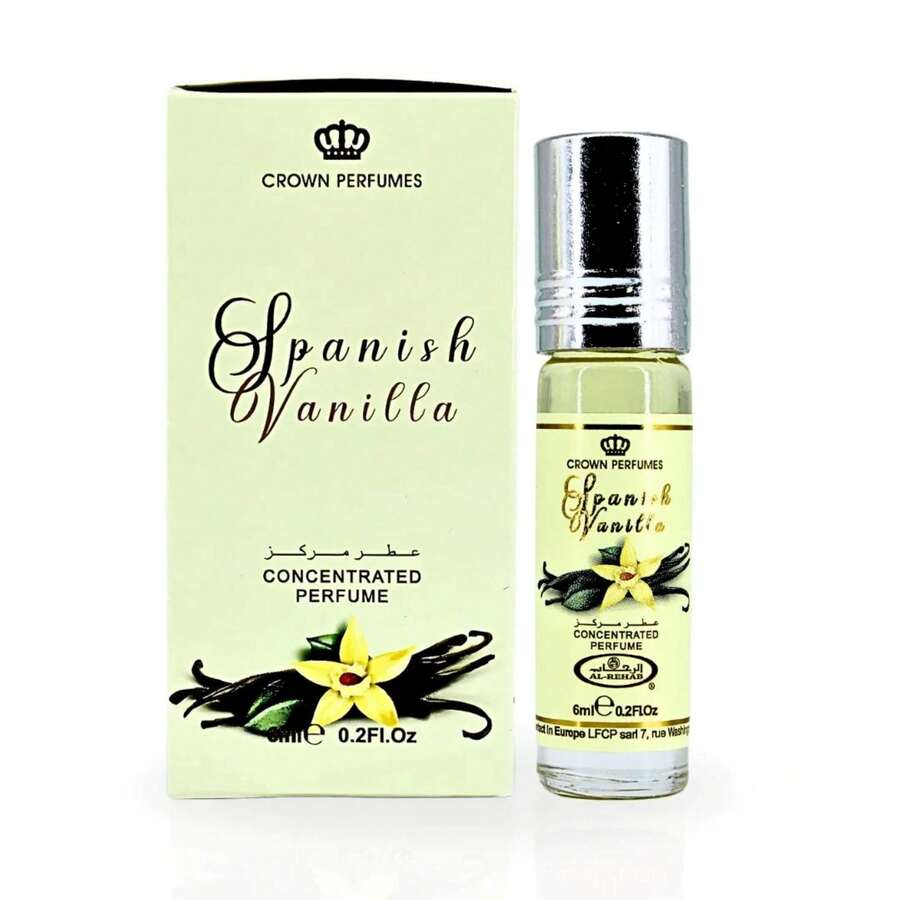 Spanish Vanilla Perfume Oil CPO 6ml (0.2 Oz) By Al Rehab - 香草 - 查看 1