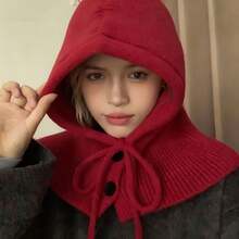 Women's Retro Winter Hat With Scarf And Earflaps - Soft And Warm Hat, Breathable And Fit, Suitable Cold Weather, Birthday Parties, And Daily Wear - Easy Care Hand Wash/Dry Clean - Comfortable Unisex Design (No Excess Decoration) - Women's Winter Hat PNUT - 卡其色 - 查看 7