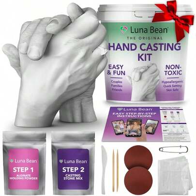 Luna Bean Original Casting Kit – Perfect Gift And Activity For Couples, Families, & Friends