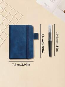1 cuốn sổ tay bỏ túi cá nhân hóa (kèm 1 bút bi), sổ tay tùy chỉnh với tên và biểu tượng hoa hộ mệnh, sổ tay bỏ túi bằng da A7, sổ ghi chú cuộc họp mini di động, quà tặng cho bạn bè, quà tặng lễ rửa tội. - Nhiều màu - Xem 2