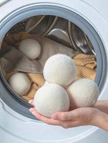 3/6pcs Reusable Laundry Dryer Balls - Fabric Softener Alternative For Washing Machines, Cleaning Supplies - Multicolor - View 3