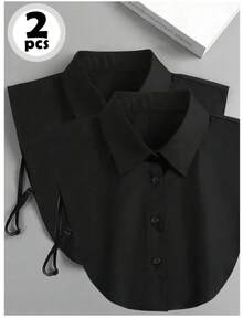 Detachable Collar Unisex Business Casual Versatile Sleeveless Collar  Valentines,Day Gift For Boyfriend Valentines,Day Gift For Boyfriend - 彩色 - 查看 9