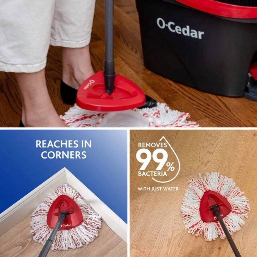 O - Cedar EasyWring Deep Clean Mop - Mặc định - Xem 1