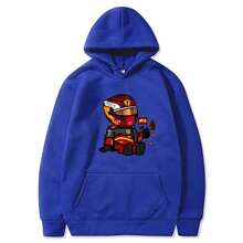 Sainz Mini F1 Hoodies For Men Games Cartoon Graphic Sweatshirts Long Sleeve Y2k Clothes Men Clothing Harajuku Streetwear Women - White - View 2