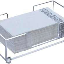 Leoon MyGift - Soporte moderno para toallas de mano de alambre de metal en acabado en tono latn, encimera de bao de invitados, plegable, plegado en C, (acrlico transparente) - como se muestra en la figura - Ver 2