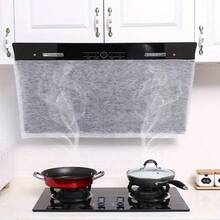 1 Roll Kitchen Exhaust Fan Oil Film, Exhaust Fan Filter, Heat-Resistant Kitchen Anti-Smoke Film, Non-Woven Anti-Smoke And Dust Cover - Multicolor - View 3