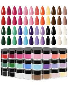 Bộ bột acrylic 6/24 màu, Hồng Y2K, Màu da, Trắng, Đen, Tím, Bột acrylic làm móng chuyên nghiệp dùng để nối móng, tạo hình móng, không cần đèn khò, 10g/gói. - Nhiều màu - Xem 11