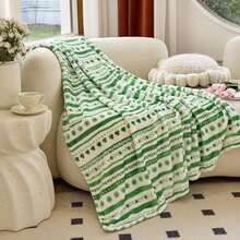 2026 Elegant Comfort Velvet Touch Ultra Plush Christmas Holiday Printed Fleece Throw/Blanket-50 X 60inch, (Reindeer), 50 X 60 Inch (W912) - 花三葉草 - 查看 8