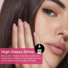 4+4pc Dip Powder Liquid Set, 15ml/0.5oz, With Base/Top Coat, Activator, Brush Saver, Nail File– Fast Drying Formula, No UV  Needed ﻿,37983885 - 米色 - 查看 5