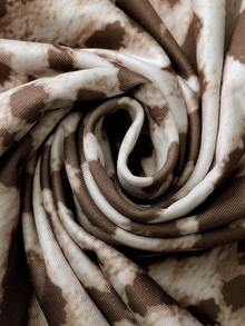 Sexy Leopard Print Backless Maxi Dress Spaghetti Strap Bodycon Cami Long Dress For Women Party Club Night Out Glamorous Animal Print Cami Dress Open Back Sleeveless Slim Fit Fishtail Hem Long Dress Summer Vacation Outfits Y2K Style Leopard Slip Dress Vintage Backless Strappy Bodycon Floor Length Dress Sexy Clubwear Streetwear - Rust Brown - View 6