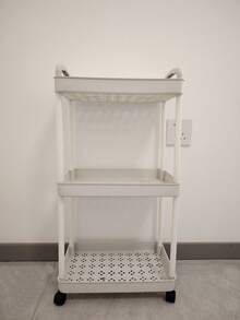 A Three-Four-Five Layer Tiered Storage Trolley Shelf, Equipped With 4 Wheels And Handrails. The Dimensions Of The Five Layers Are (32 Cm * 21 Cm * 116 Cm, Weighing 800 Grams, Each Layer Can Store 500 Grams Of Items). The Capacity Of The Holiday Gifts Is Relatively Large, Suitable For Use In Family, Corners, Bedrooms, Bathrooms, Kitchens - Multicolor - View 18