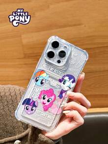 MY LITTLE PONY Official Genuine Phone Case, Card Holder Phone Case, Shock-Proof & Scratch-Resistant Phone Case Compatible With IPhone 17, 17 Pro, 17 Pro Max, 11, 12, 13, 14, 15, 16 Pro, 16 Pro Max, 14 Plus, 15 Plus, 16 Plus, XR, XS Max, Women-Specific Phone Case - Clear - View 4