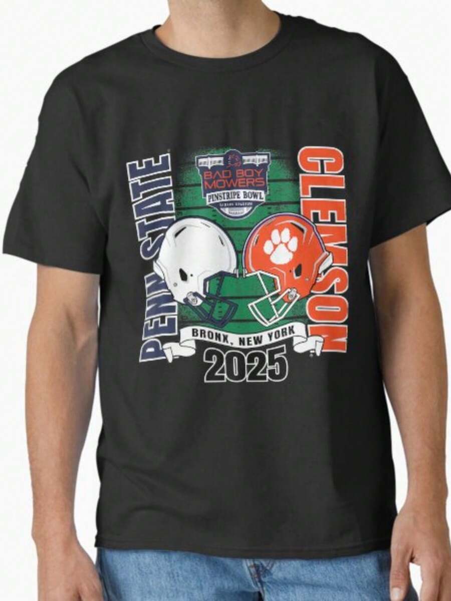 , Nittany Lions Vs Clemson Tigers Pinstripe Bow (2) - màu đen - Xem 1
