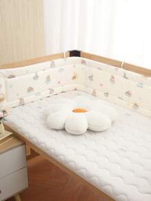 AIBOYING 1件装多尺寸婴儿床护栏，婴幼儿防摔床护栏，儿童床安全防护栏，婴儿软垫，婴儿床保护罩，新生儿全方位床保护，通用婴儿床安全防撞垫，婴儿床护栏和护栏布套 - 彩色 - 查看 5