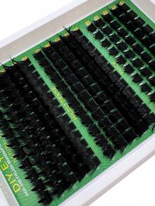 尖刺睫毛簇嫁接睫毛 160D 200D 300D 浓密尖刺单根睫毛 10-18mm 超轻盈蓬松睫毛嫁接 DIY D 卷睫毛嫁接 独特尖刺簇嫁接睫毛 动漫单根仙女簇嫁接睫毛 8-18mm 180 根装 DIY 在家