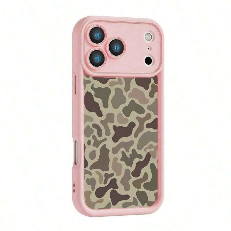 2025 New Camo Pattern 17 Pro Max Phone Case Sika Deer Shockproof Rubber Cover For 17 Air Promax 17Pro 11-16,Gifts For Hunter Outdoor Enthusiast - Estilo 1 (1 pieza) - Ver 1