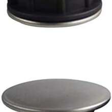 OpenHIUKCOCO 4 Piezas Cubierta De Orificio Para Fregadero De Cocina De Acero Inoxidable Tapa Para Grifo Y Dispensador De Jabn Accesorio Para Mantener La Cocina Limpia Y Ordenada Tamao Estndar 1.38X1.38In - 3,50 x 3,50 x 1,20 cm - Ver 8