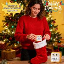 1 件钩织吐司“我爱你”，送给男朋友和女朋友的礼物，也是情人节和圣诞节送给女士、男士、情侣、妻子和丈夫的有趣生日礼物。 - 彩色 - 查看 6