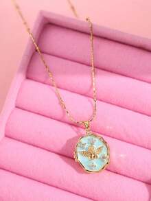 这款优雅奢华的可开启式吊坠项链适合女性在休闲、社交和正式场合佩戴，也可作为护身符项链和女士珠宝项链。它还可以作为礼物送给母亲、妻子和女友。 - 彩色 - 查看 20